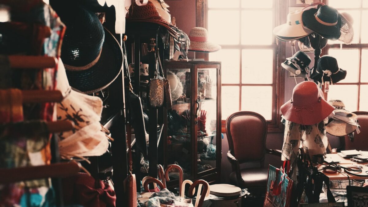 clutter in a home