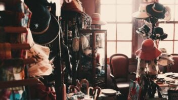 clutter in a home