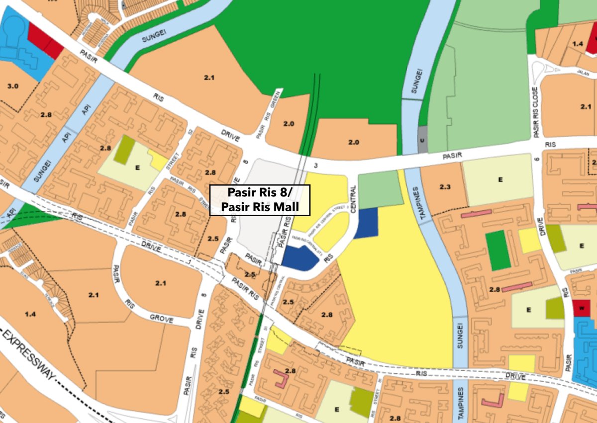 location of Pasir Ris 8