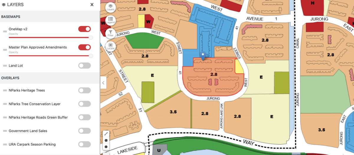 URA Masterplan Jurong