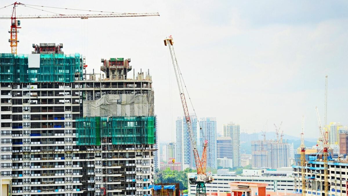 development under construction