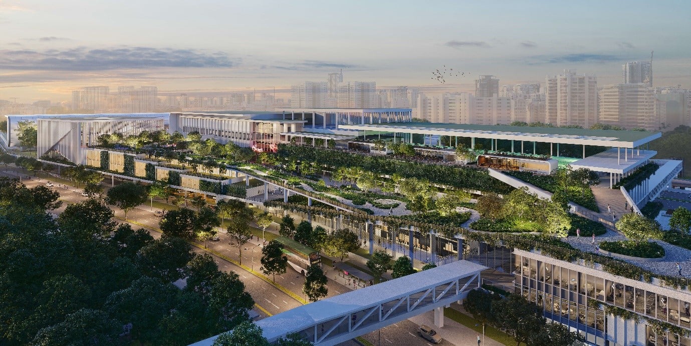 artist's impression of toa payoh integrated development