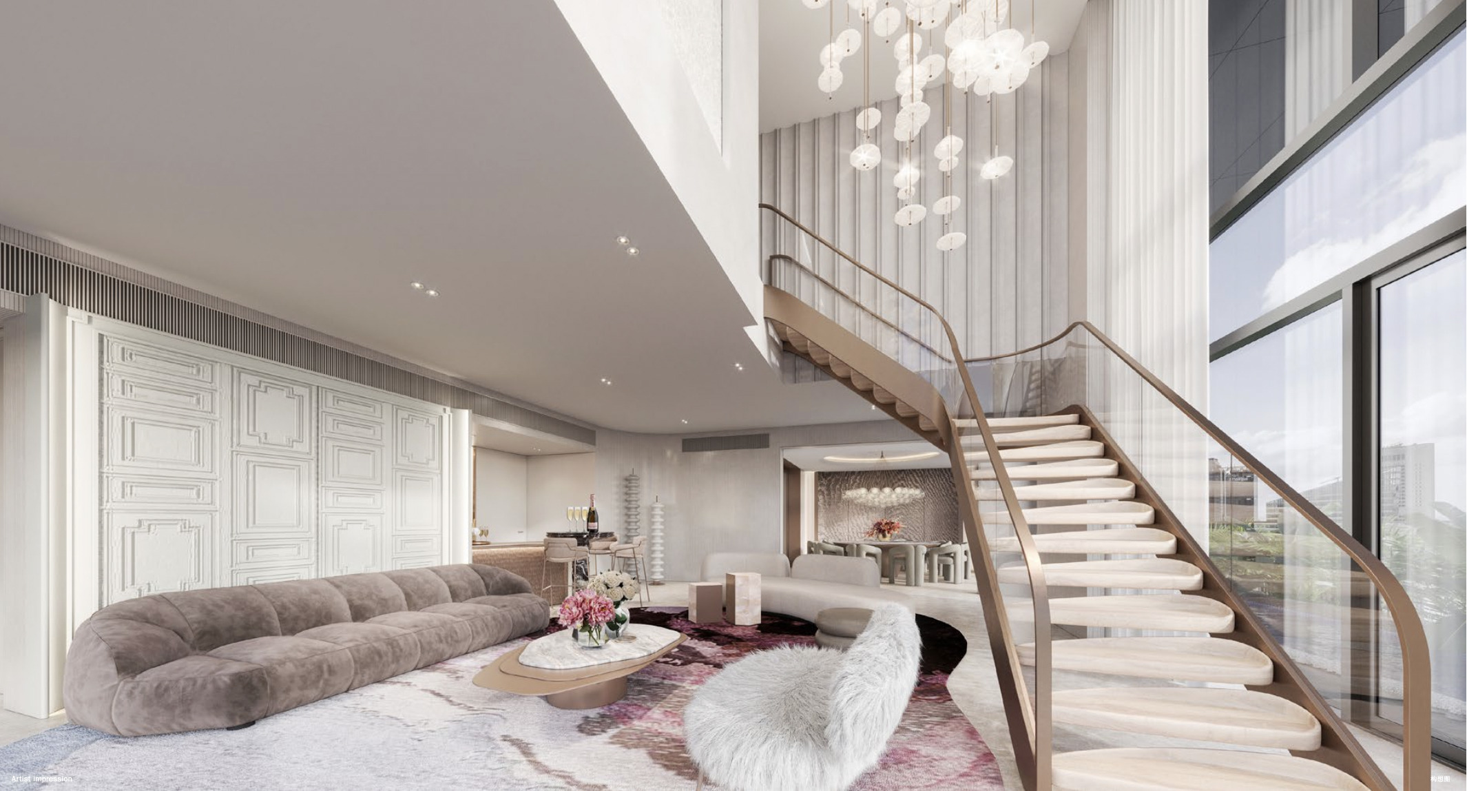 artist's impression of 3 orchard by the park penthouse