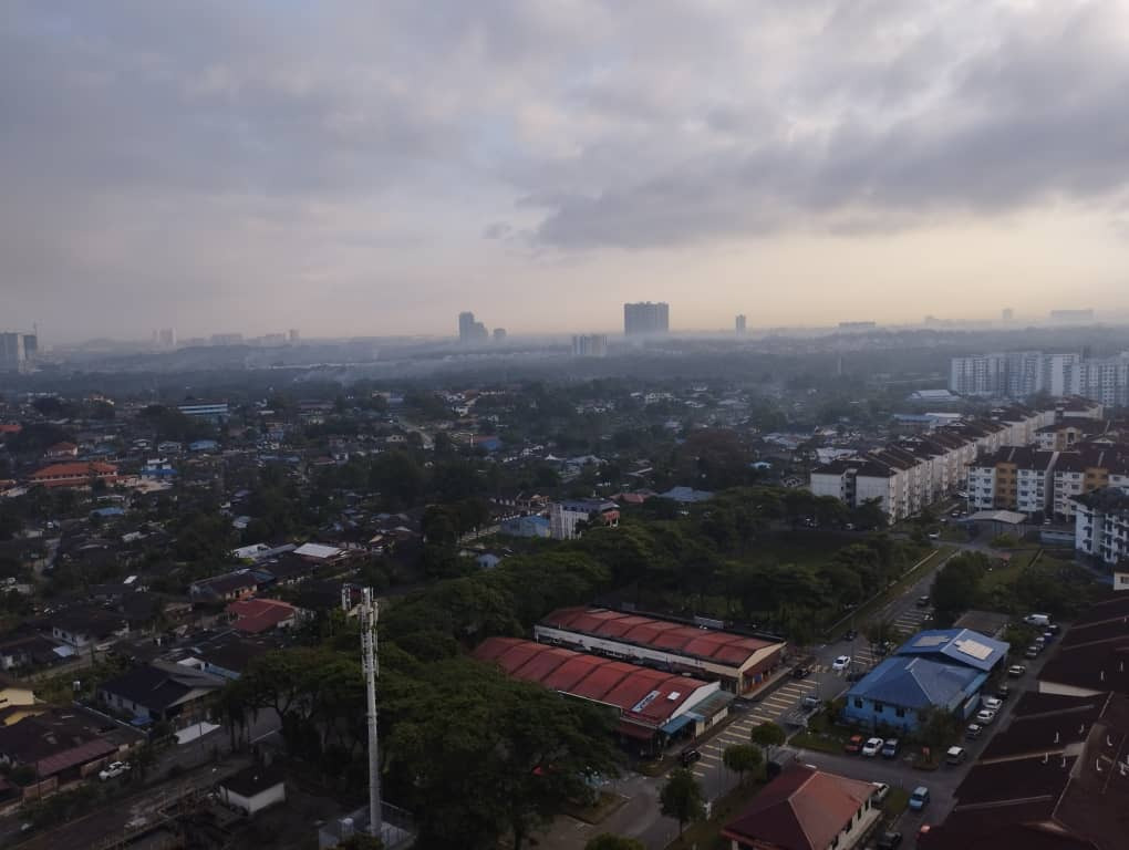 View from Philip's studio