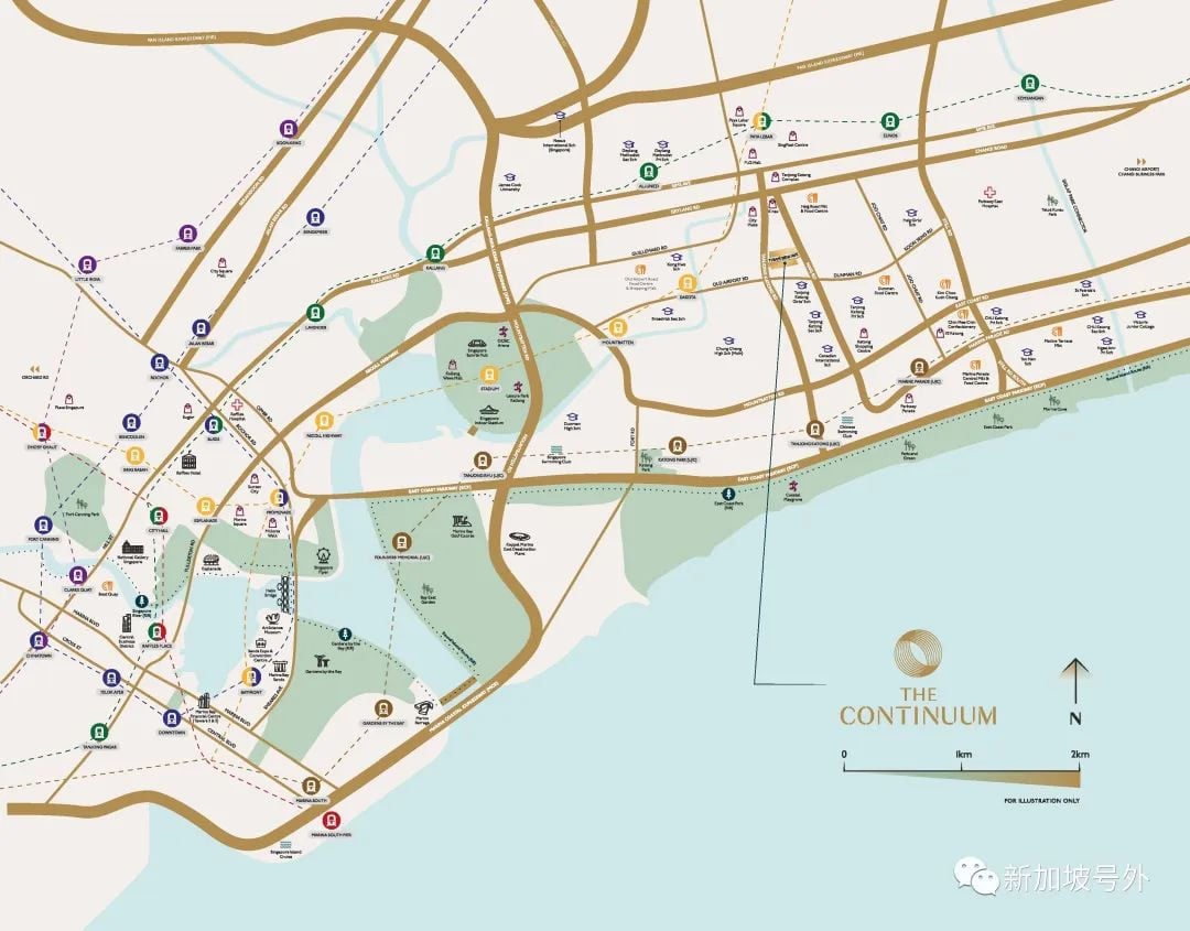 East Coast map - The Continuum