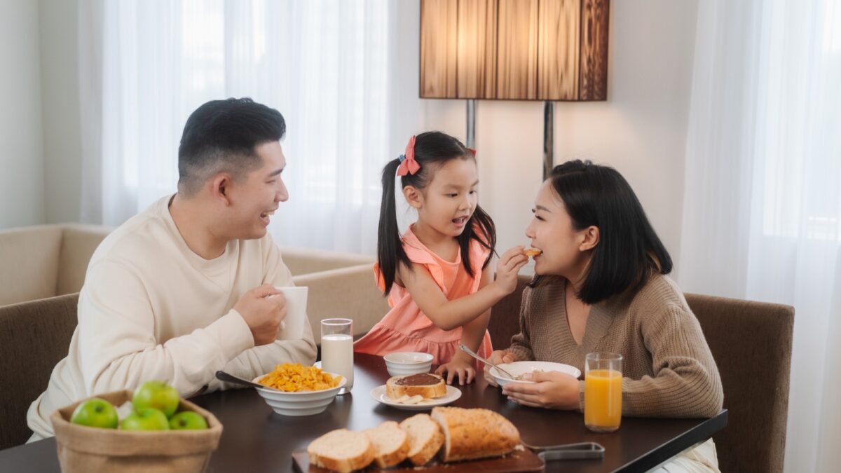 Far East Hospitality’s generously sized apartments are built for families.