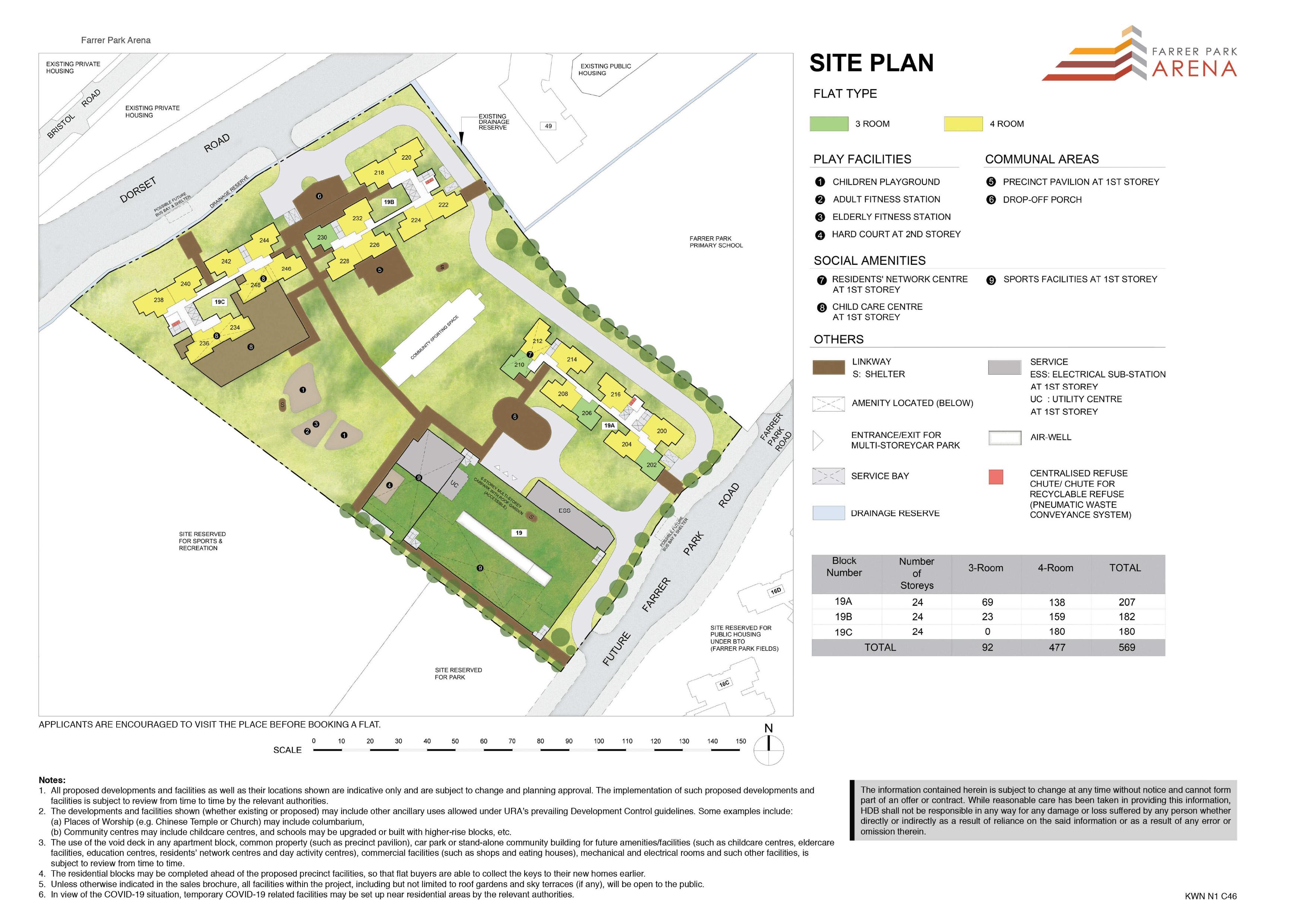 farrer park arena may 2023 bto site plan