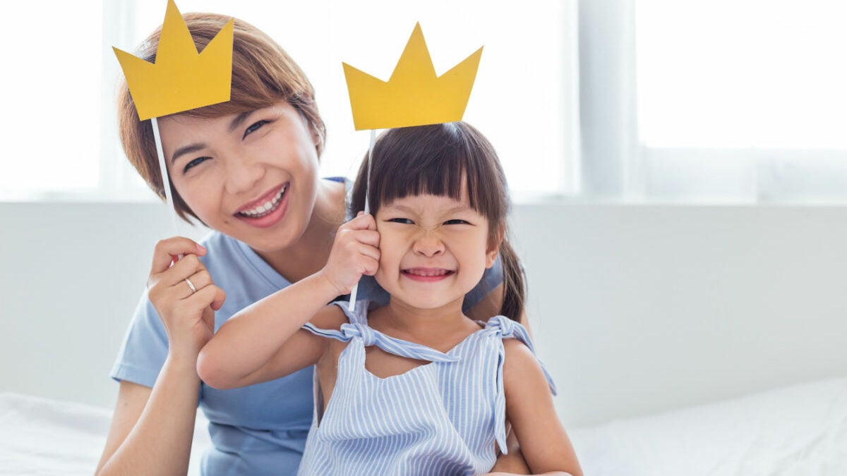 mother and daughter