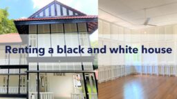 renting black and white house header