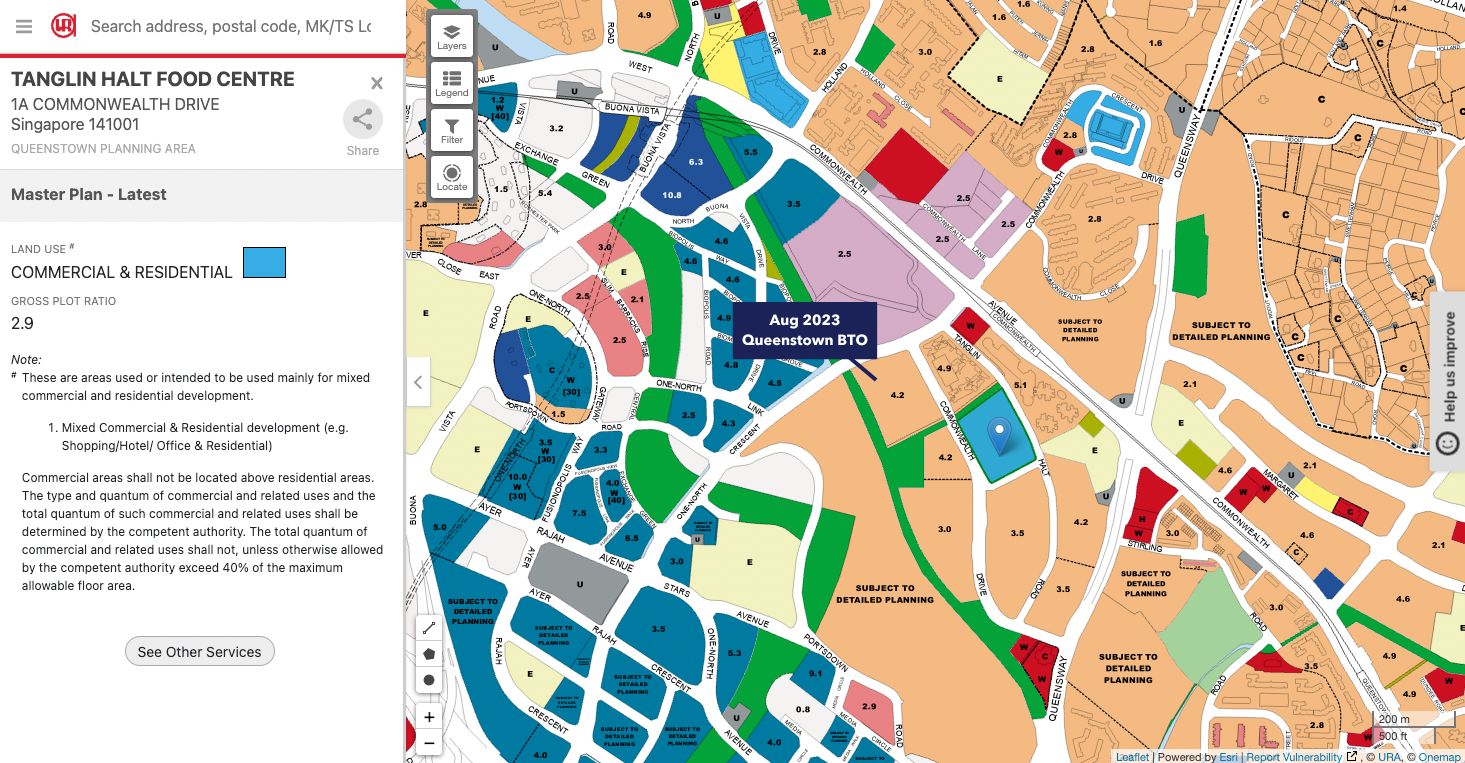 august 2023 queenstown bto ura master plan