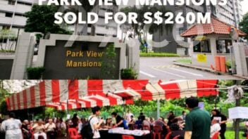 En bloc property transfer signing - Park View Mansions