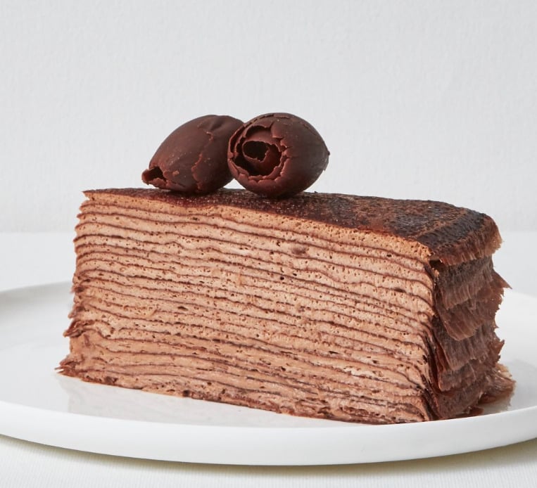 The Chocolate Mille Crêpes from Lady M