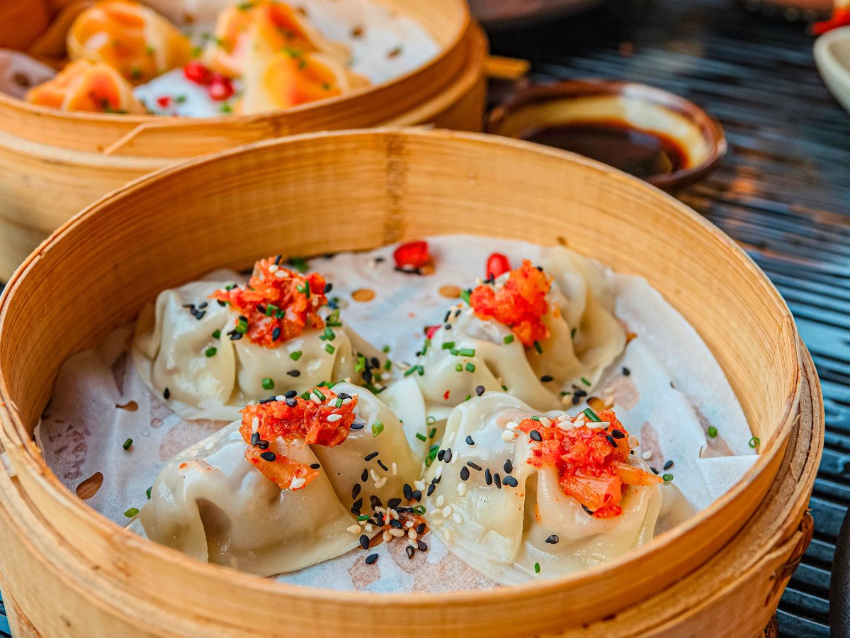 Some dim sum dishes