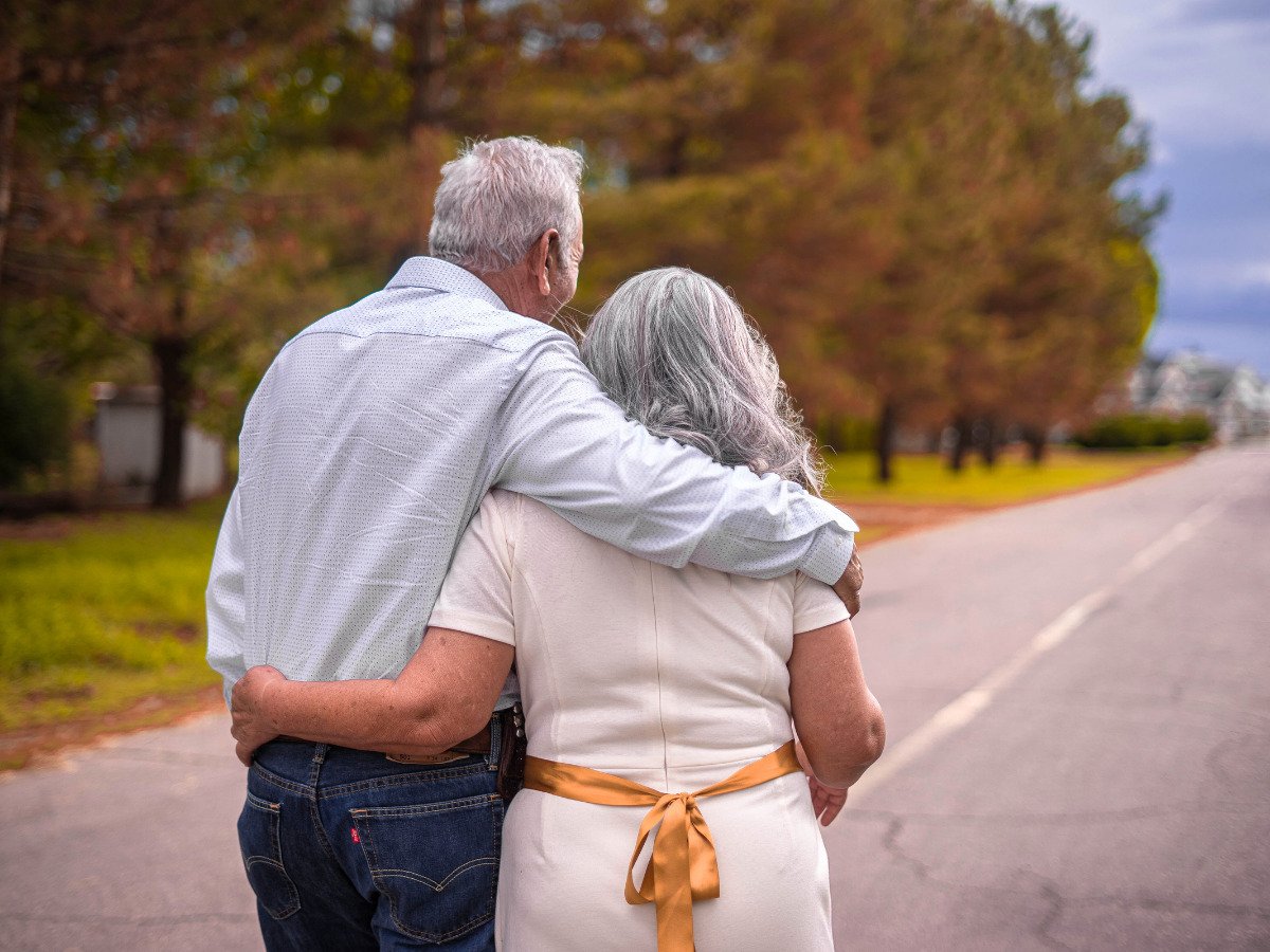 An old couple