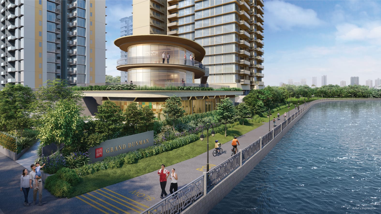 artist's impression of Grand Dunman