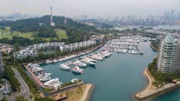 marina collection and yachts at sentosa cove
