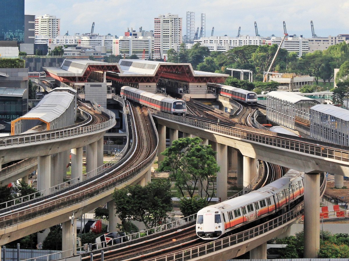 Exterior of Jurong East MRT station - COE premiums