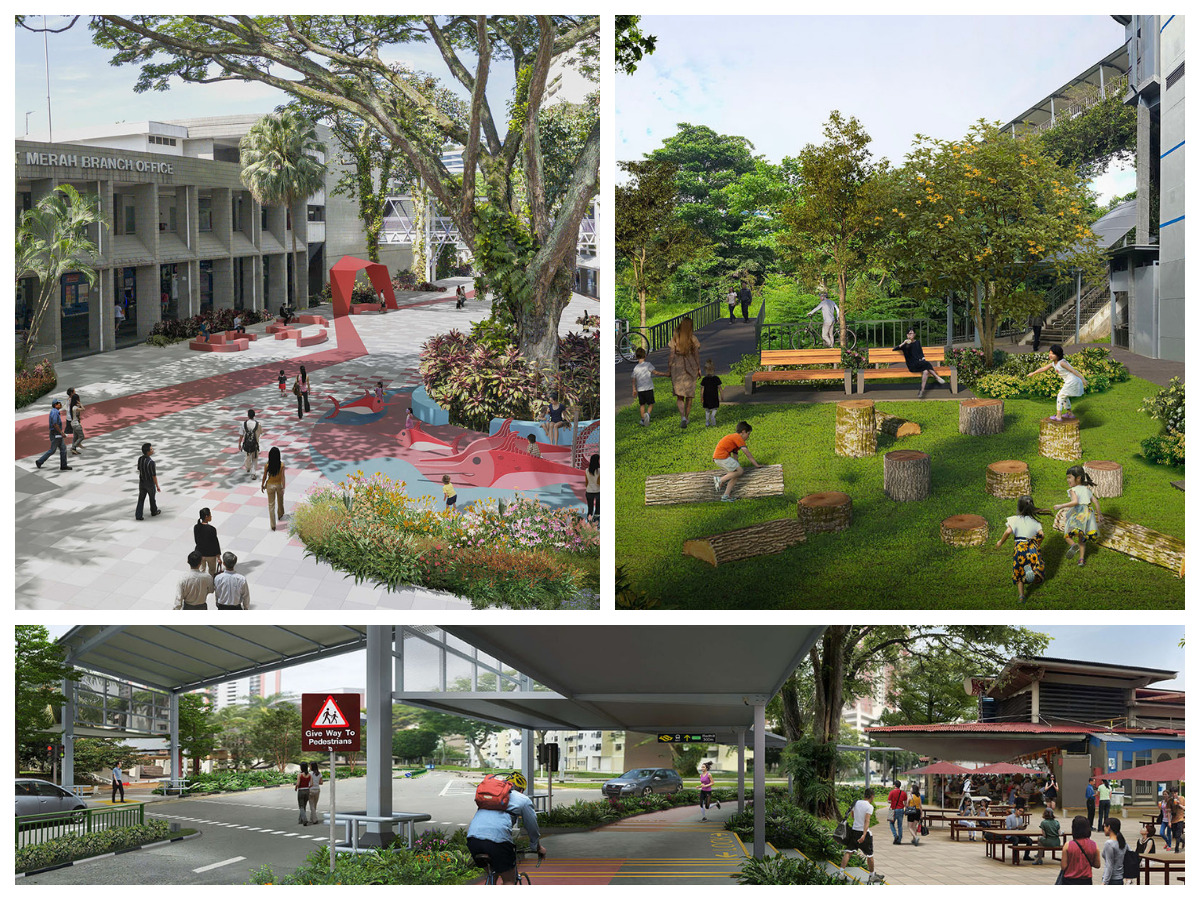 Artist impression of the upcoming Bukit Merah transformation