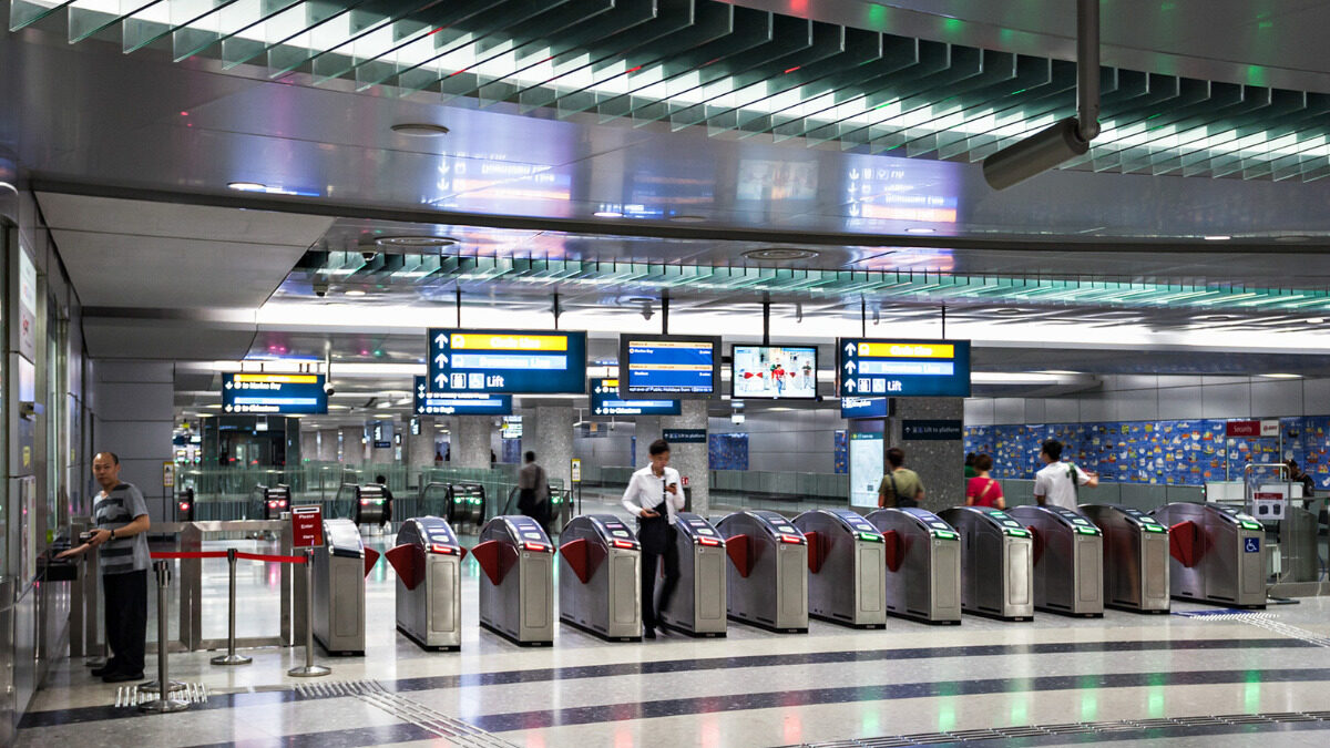 Singapore mrt station - cycling-friendly neighbourhoods