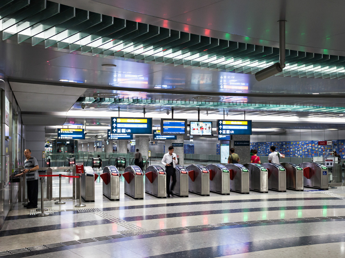 Singapore mrt station - cycling-friendly neighbourhoods