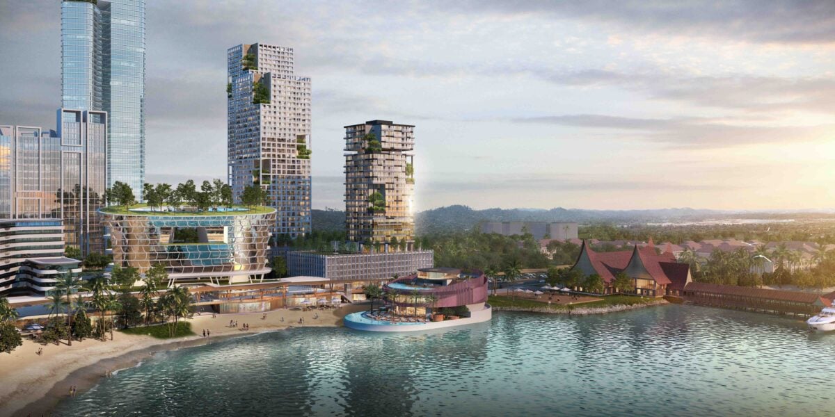 Opus Bay Batam aerial view
