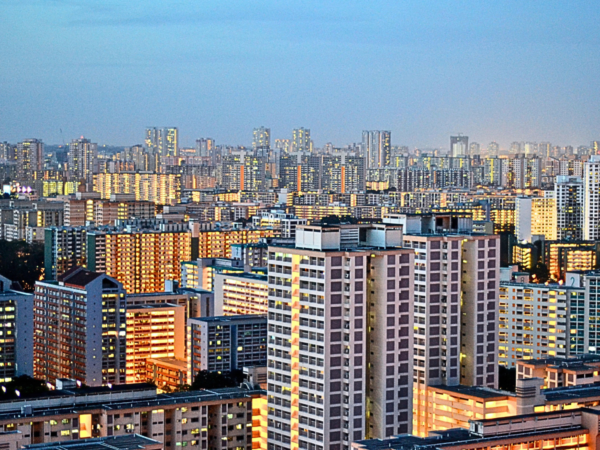 Singapore skyline - tax on empty properties