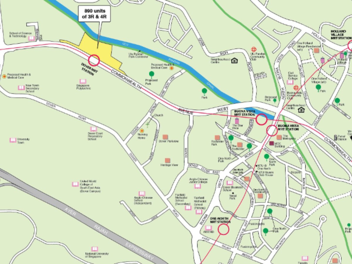 December 2023 BTO Queenstown Map