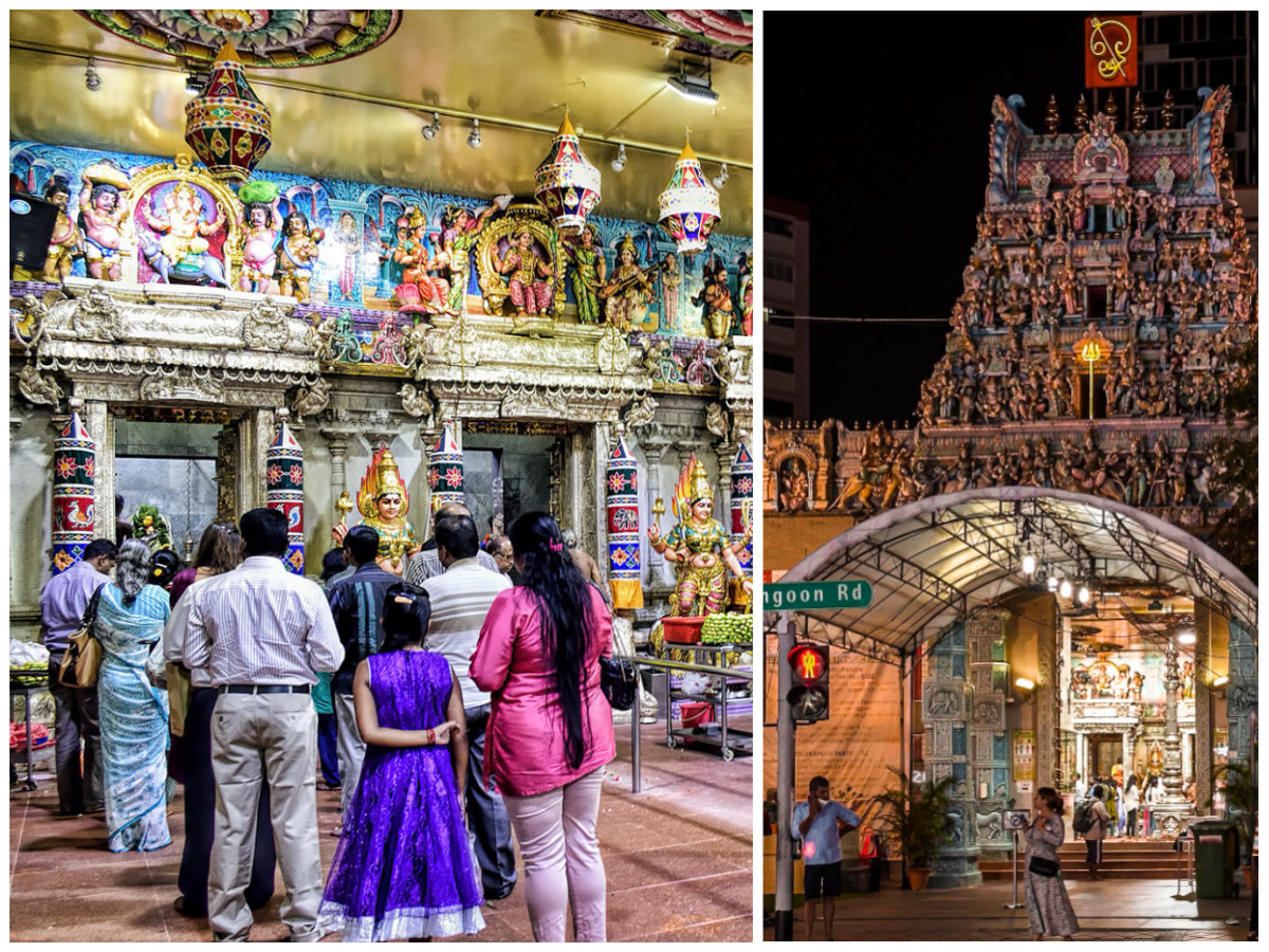 Sri Veeramakaliamman Temple Singapore Deepavali 2023 