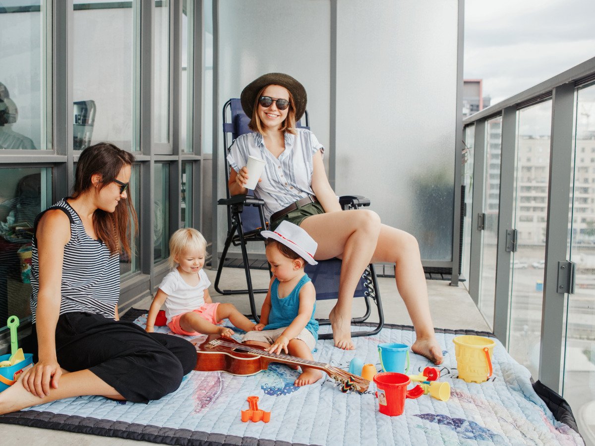 A play area for the kiddos - HDB flat with balconies under S$550k