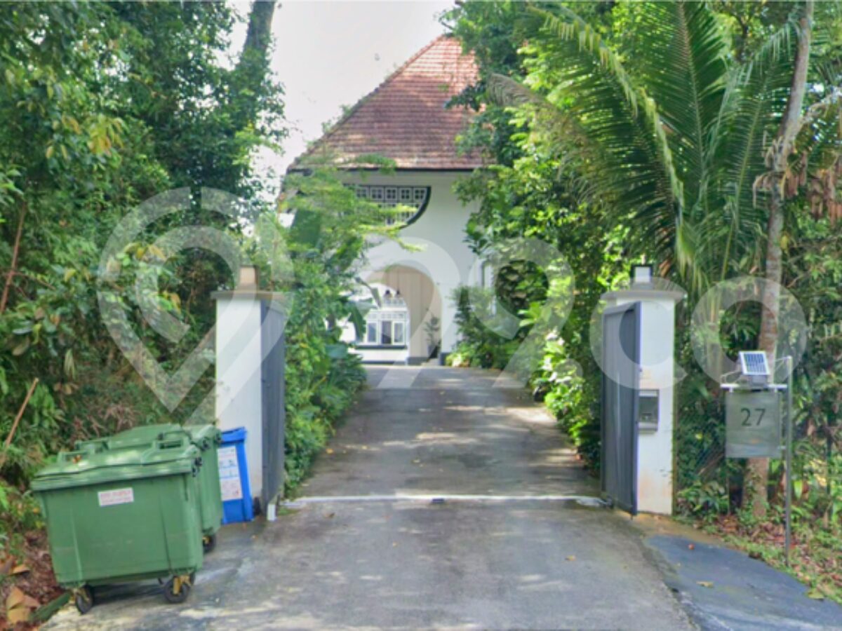 Where we think Andrea Swift likely lived in singapore - 27, Mount Pleasant Drive