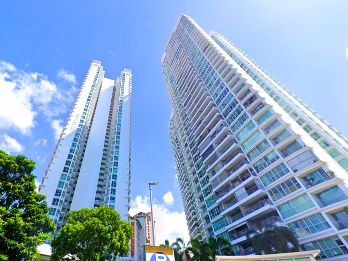 5 room flat highest sale Natura Loft Bishan - street view of Natura Loft