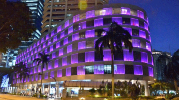 night view international plaza