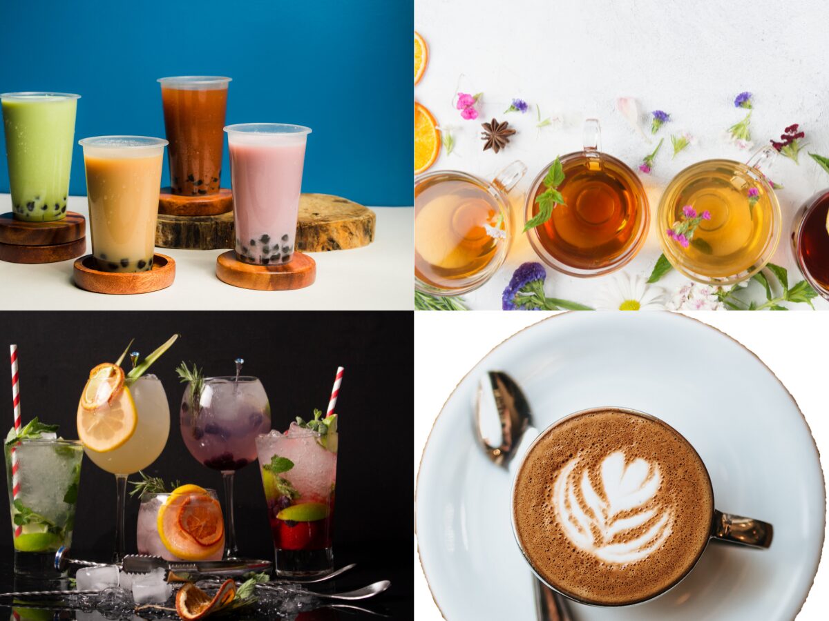 bubble tea, coffee, and drink options at one holland village mall - things to do in One Holland Mall