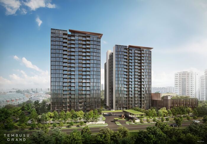 tembusu grand artist impression - new launch condo near top primary school East Singapore