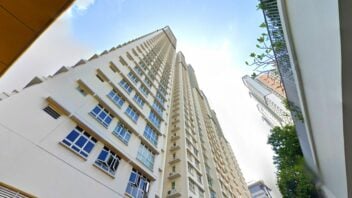 3-Room Flat Bukit Merah Sells for Nearly S$900K - screengrab of Tiong Bahru View Block 10A from Google Maps