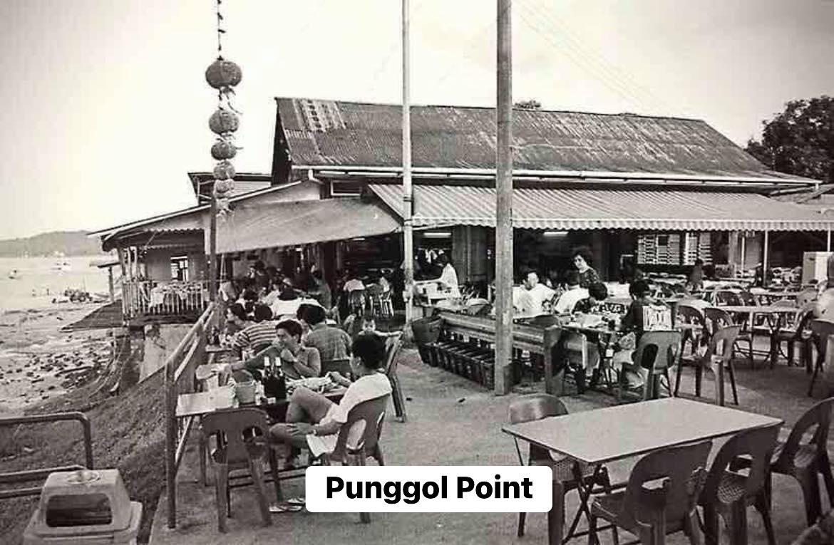 Old picture of Punggol Point and jetty