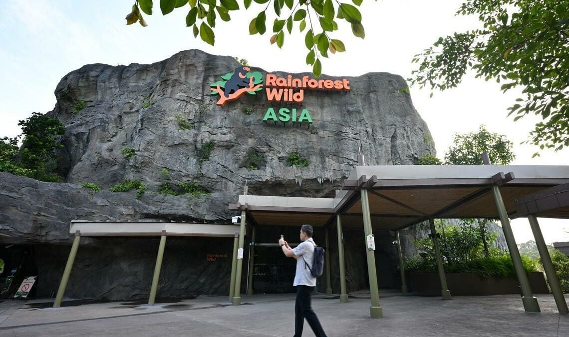 Rainforest Wild Asia Entrance, Straits Times