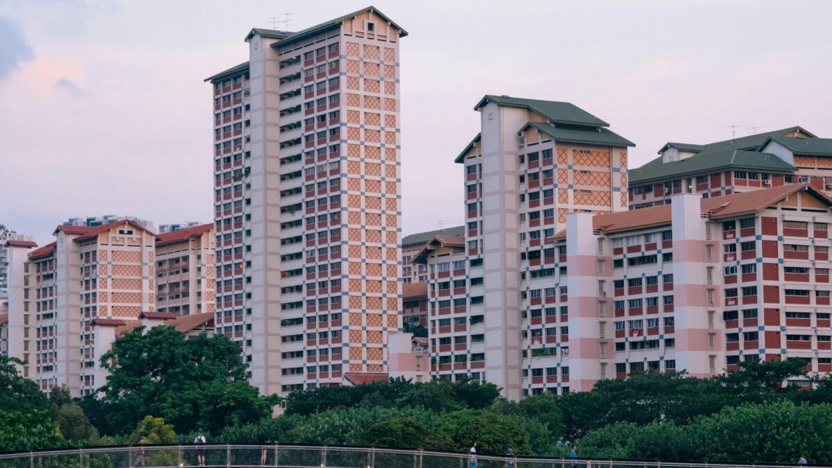 Singapore_Housing_Sunset