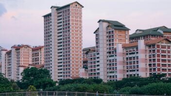Singapore_Housing_Sunset