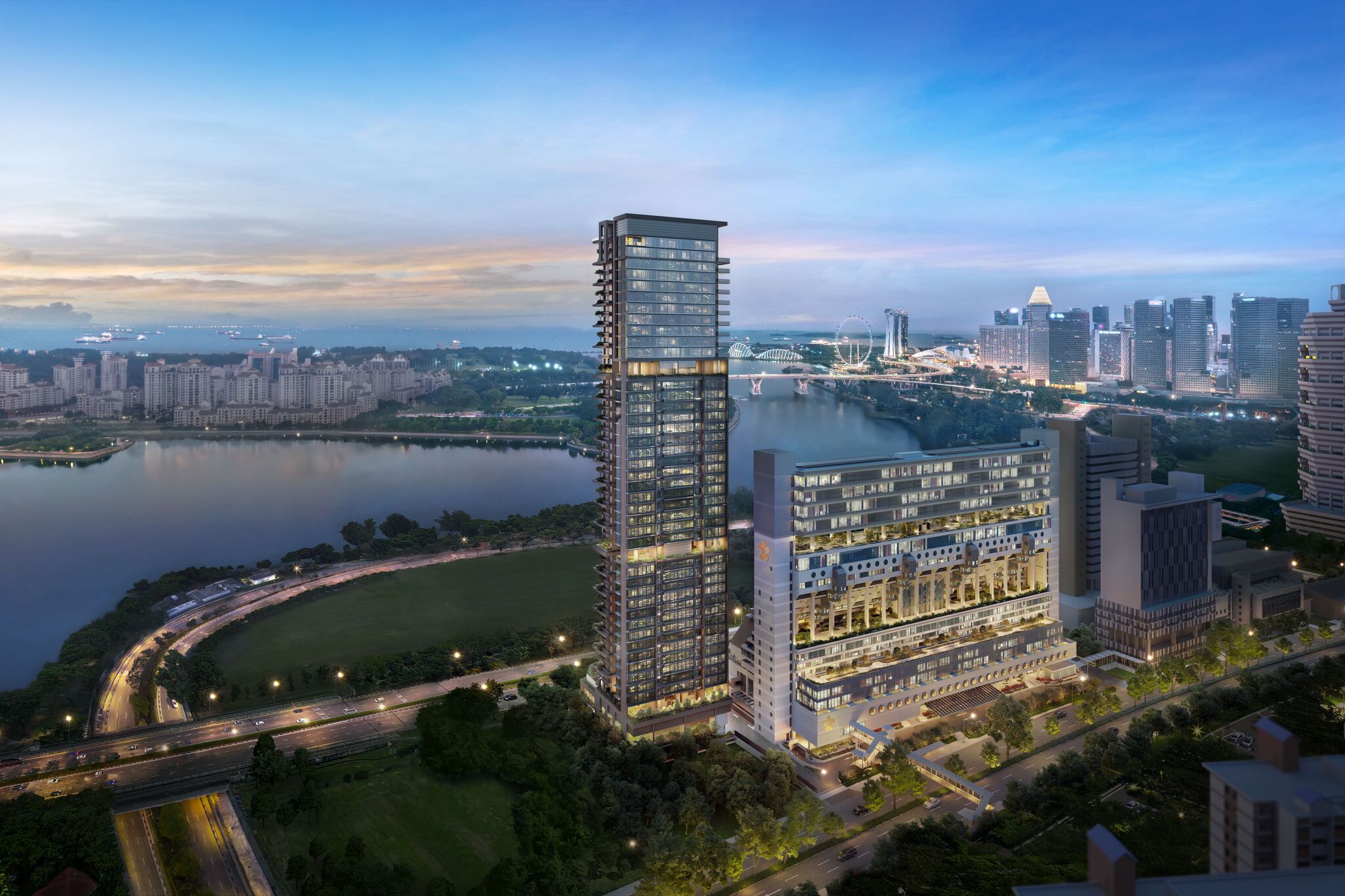Aurea at Golden Mile offers 188 exclusive homes, including two luxurious penthouses, within the 45-storey residential tower.