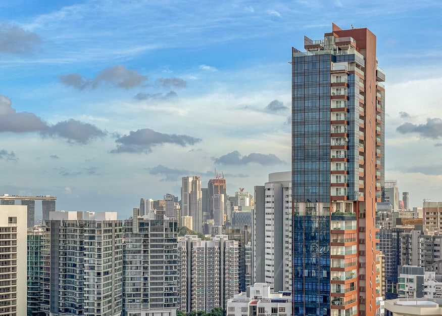 highest resale transaction in January recorded at The Ritz-Carlton Residences Singapore for S$13.8 million
