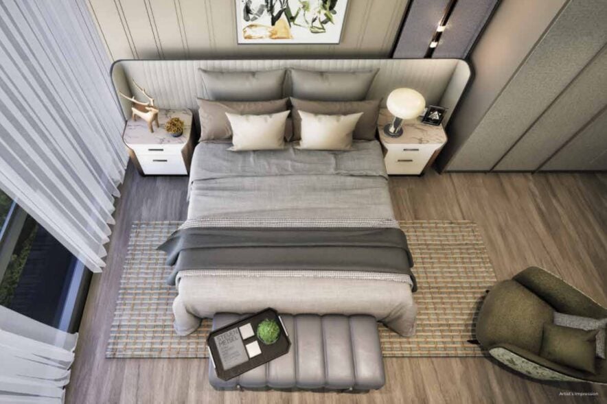 ELTA show flat is located along Prince Charles Crescent