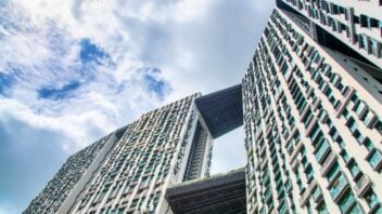 most expensive hdb resale in singapore - skyline from Pinnacle @ Duxton