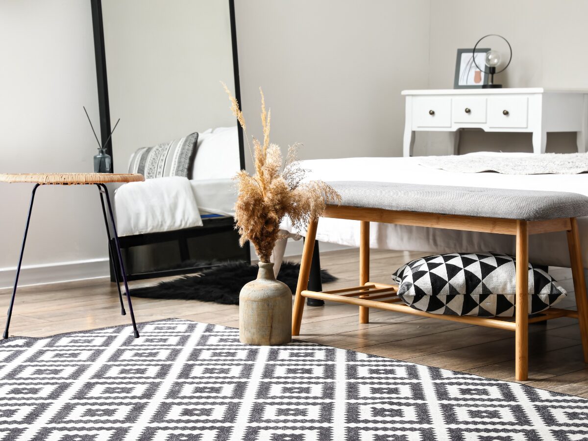scandinavian hdb room design with hair-pinned furniture