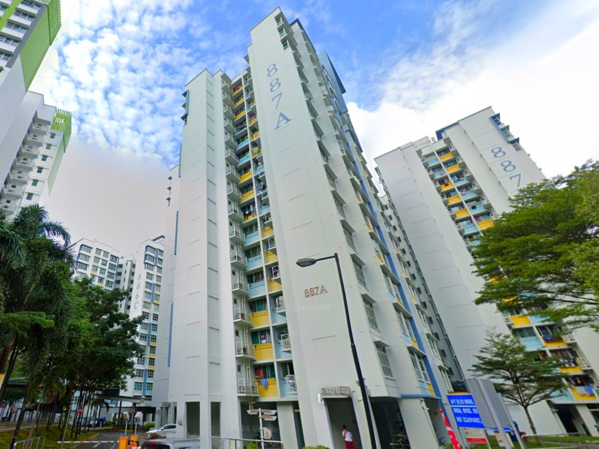 Google Maps screengrab of Treegrove@Woodlands 