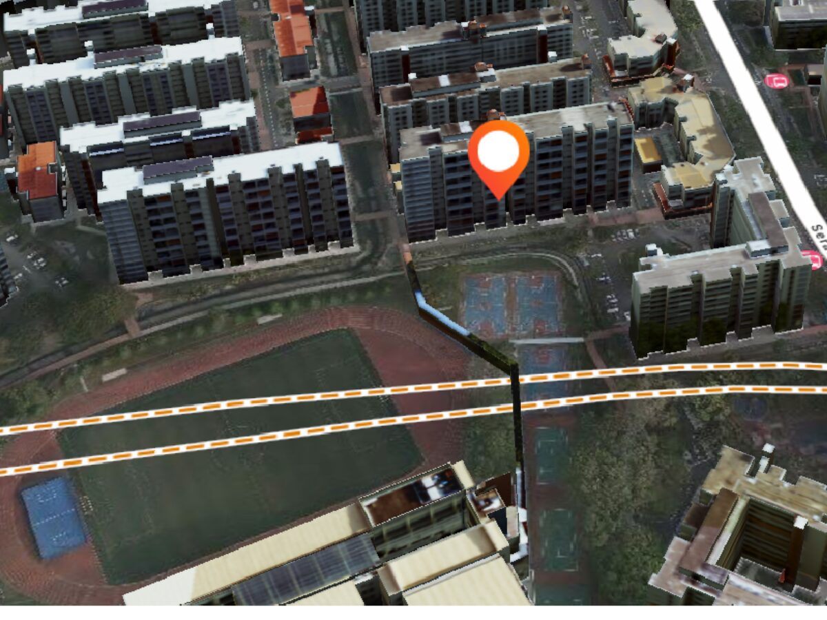 map of Chuan Village in sengkang that has set a new town ATH