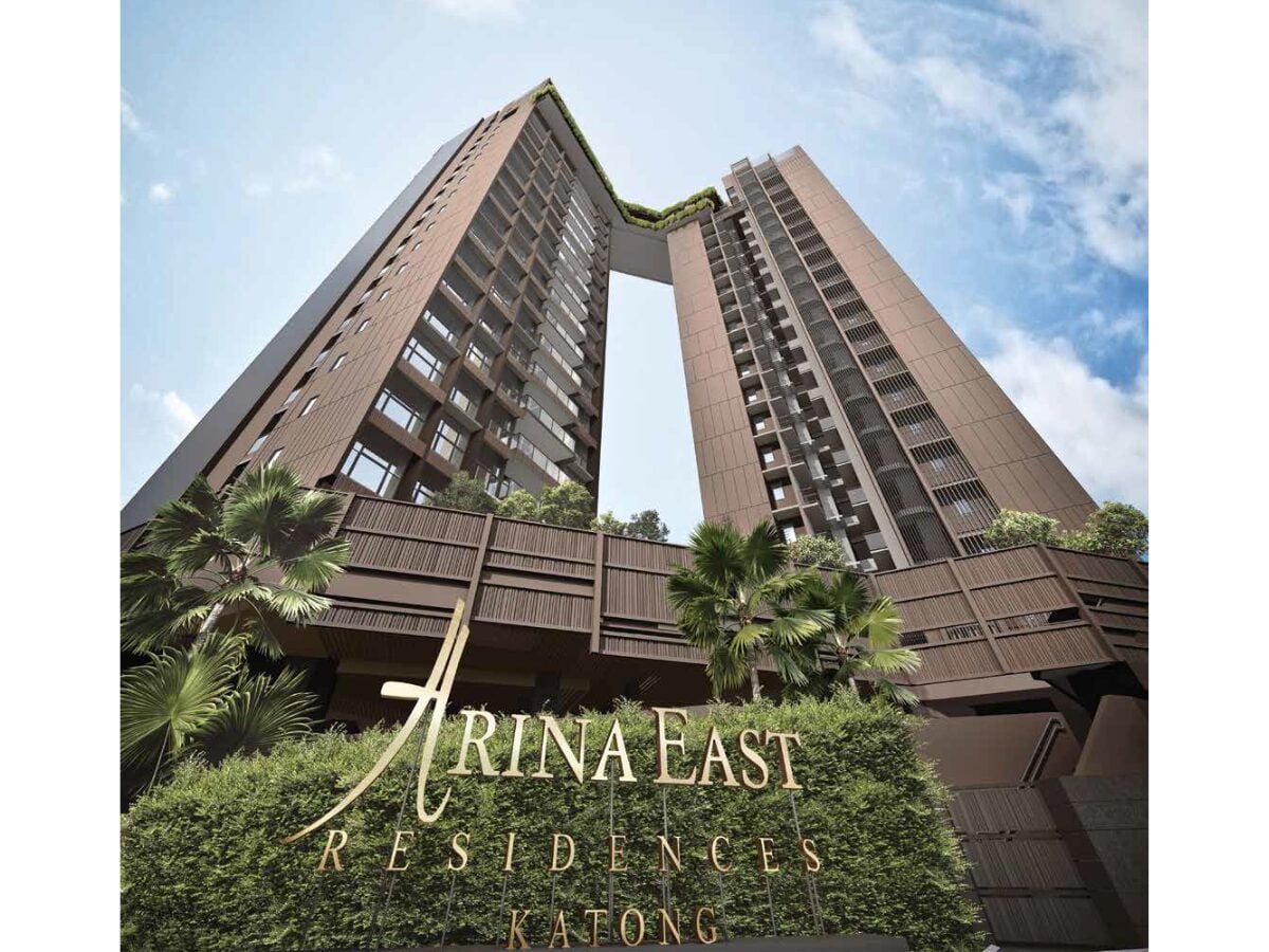 arina east residences artist impression