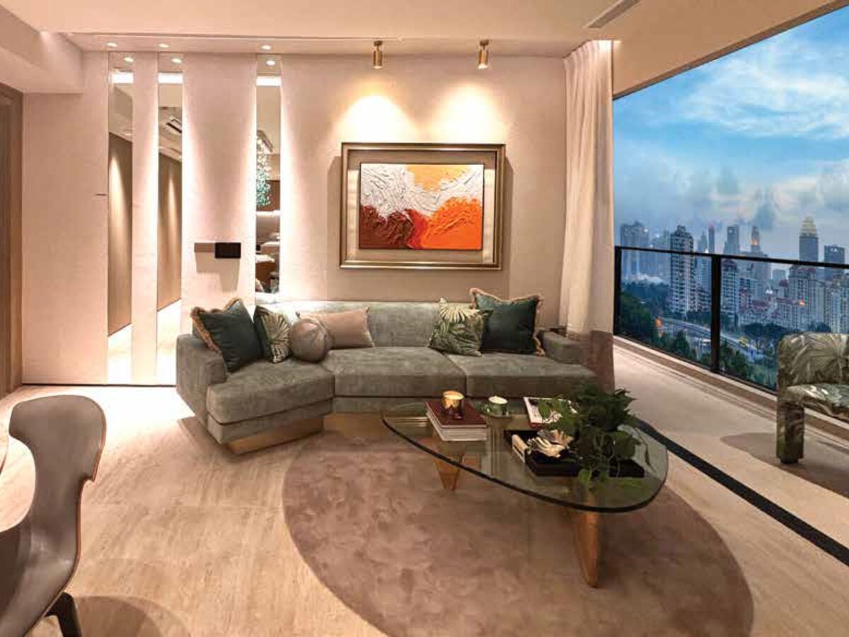 artist impression of arina east residences rooms