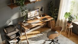 image of a study table in singapore