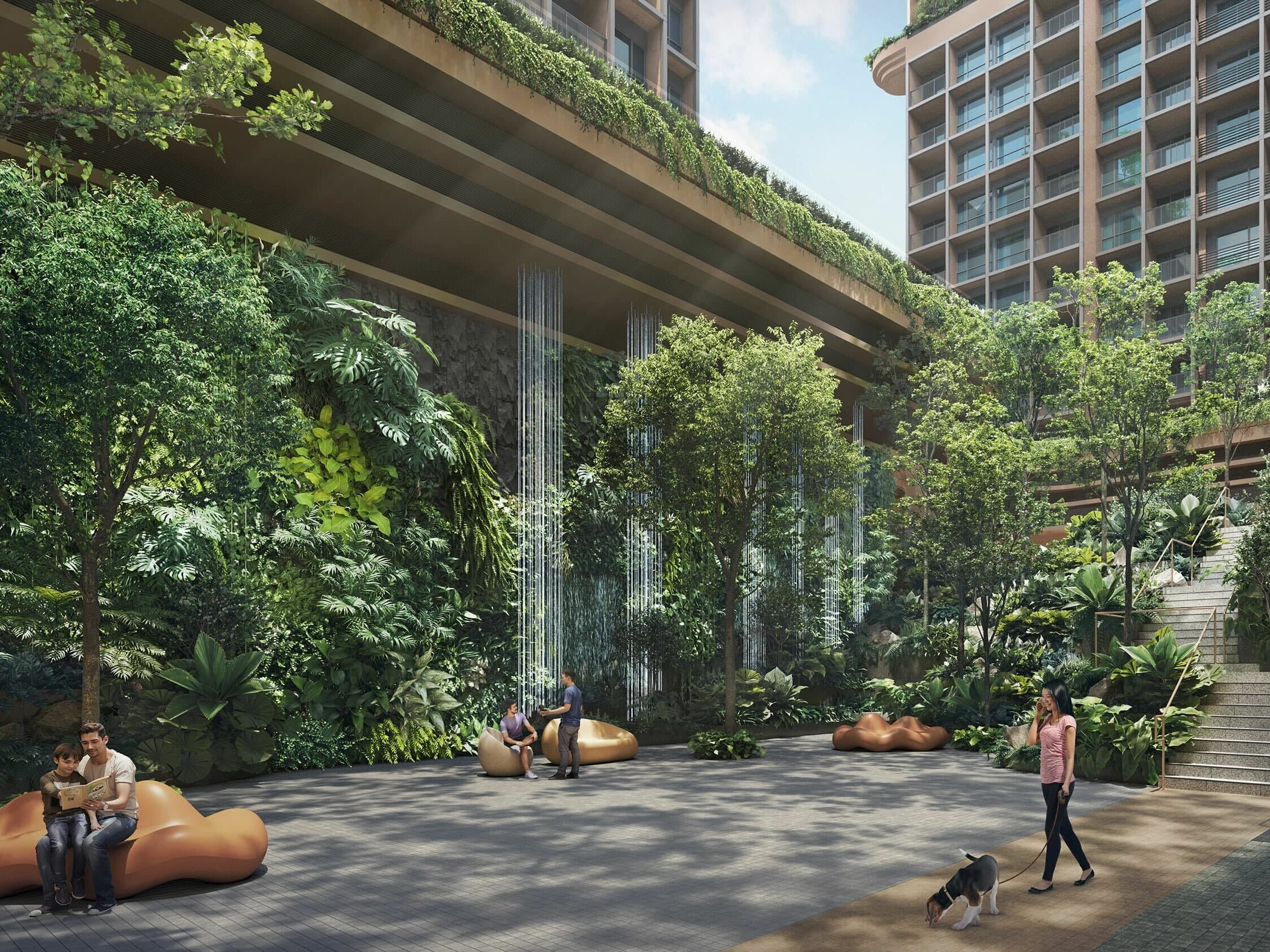 Oasis Court at The Robertson Opus